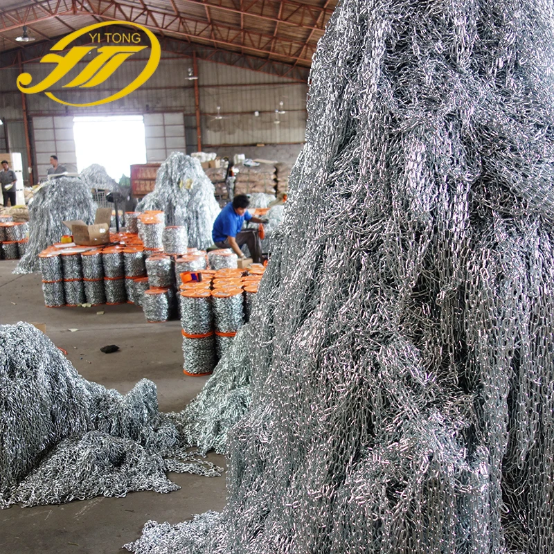 Hot sell Zinc Plated German standard Din764 Iron Medium Link Chain