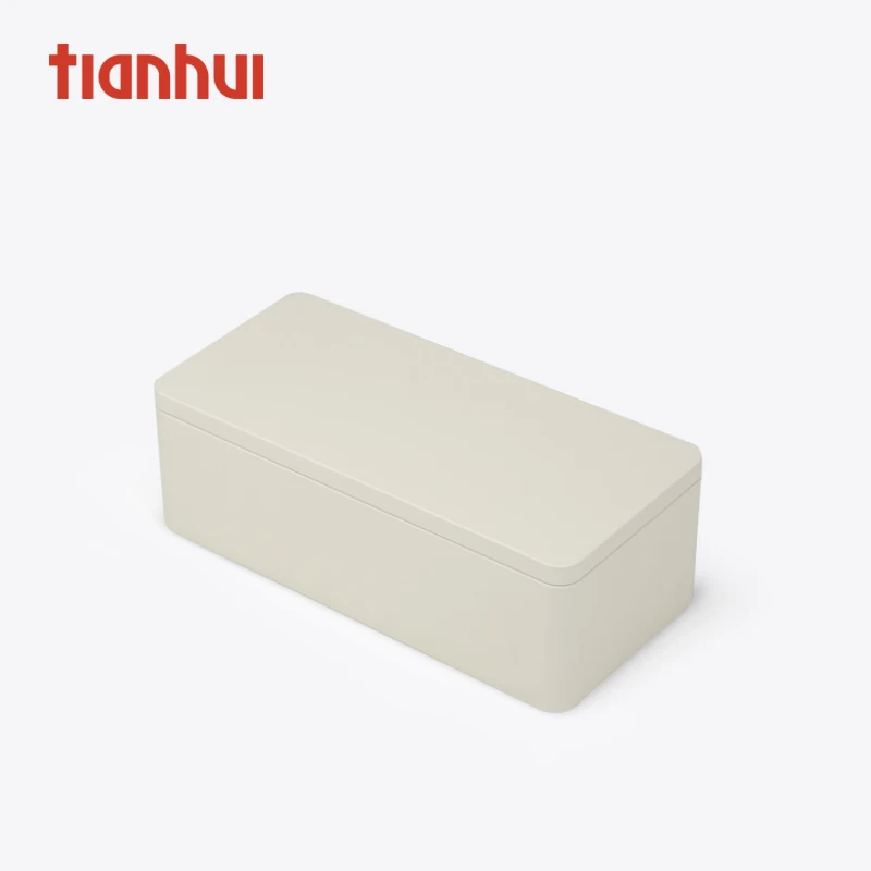 
Elegant metal tin watch packaging box 
