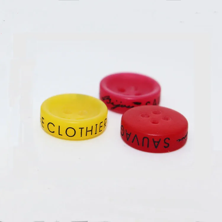 
 Экологически чистая круглая резиновая пуговица с 4 отверстиями для одежды  