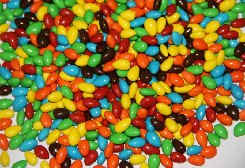 Happy Chocolate beans with Sweet Biscuit Cup