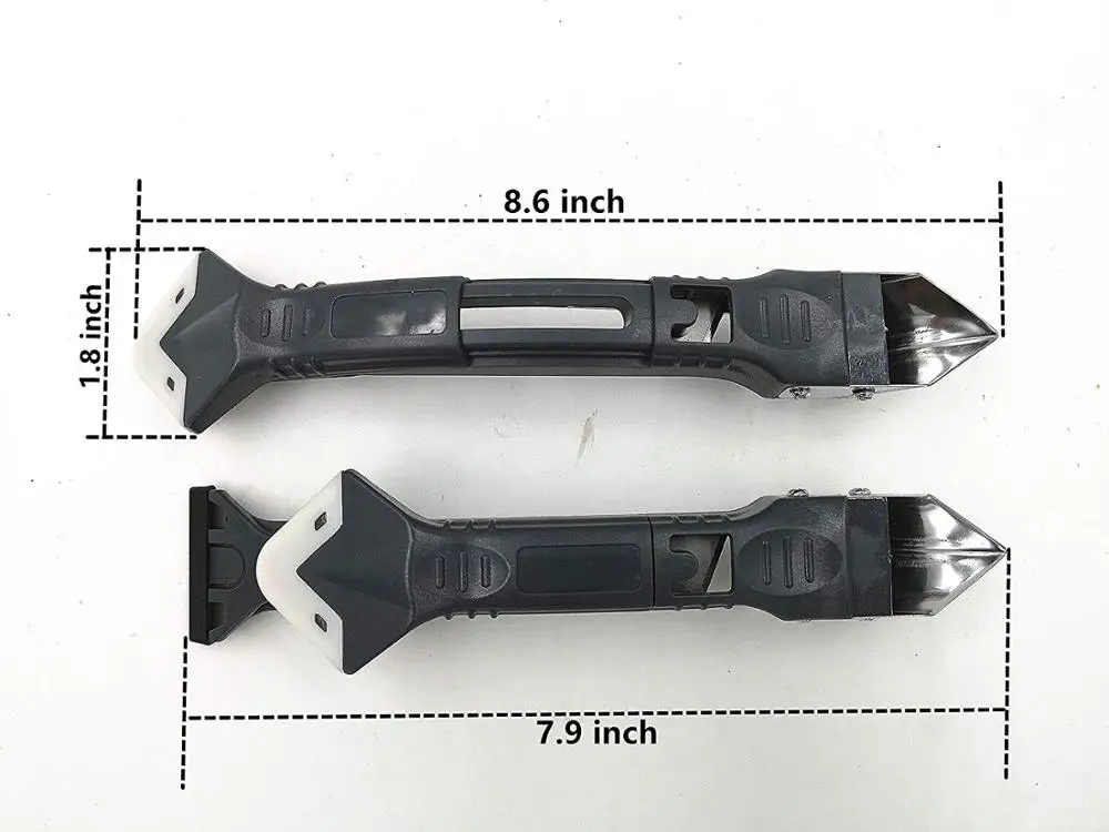 5 IN 1 SILICONE SCRAPER TOOL SILICONE SEALANT TROWEL WITH CARTRIDGE CUTTER