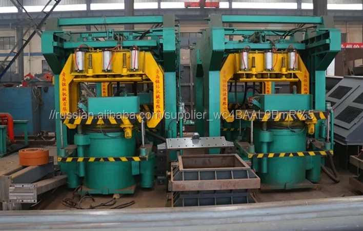 Высокое качество Вертикальной multi-contact песок формовочная машина