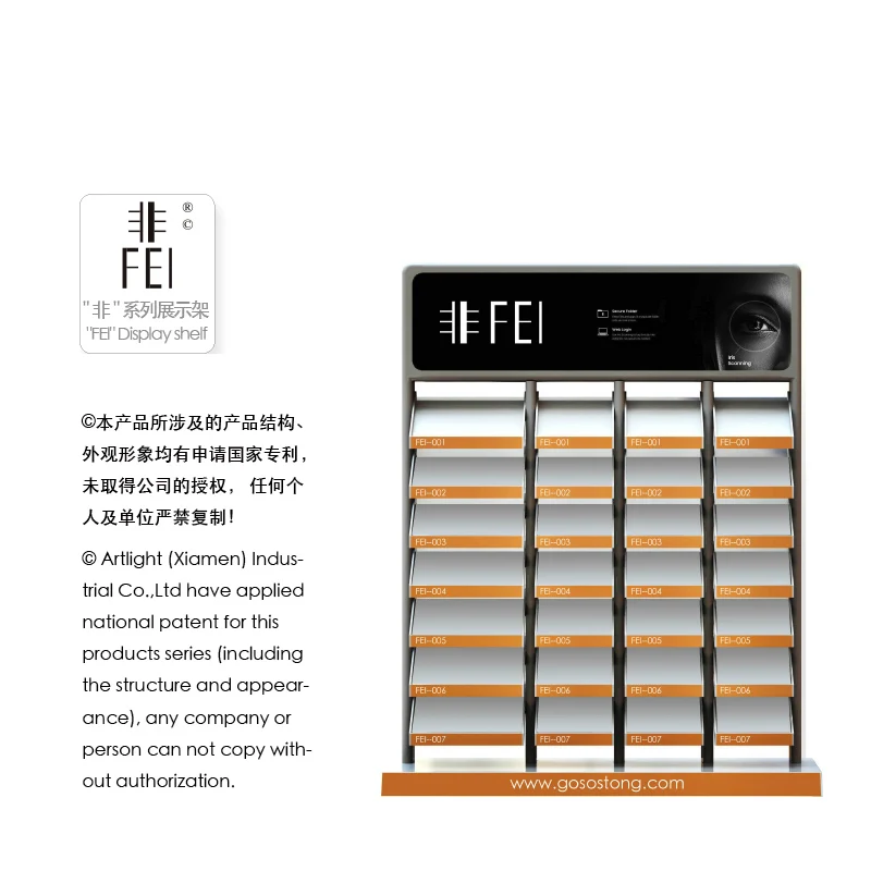 16pcs samples for display tile/granite/marble rack manufacturer