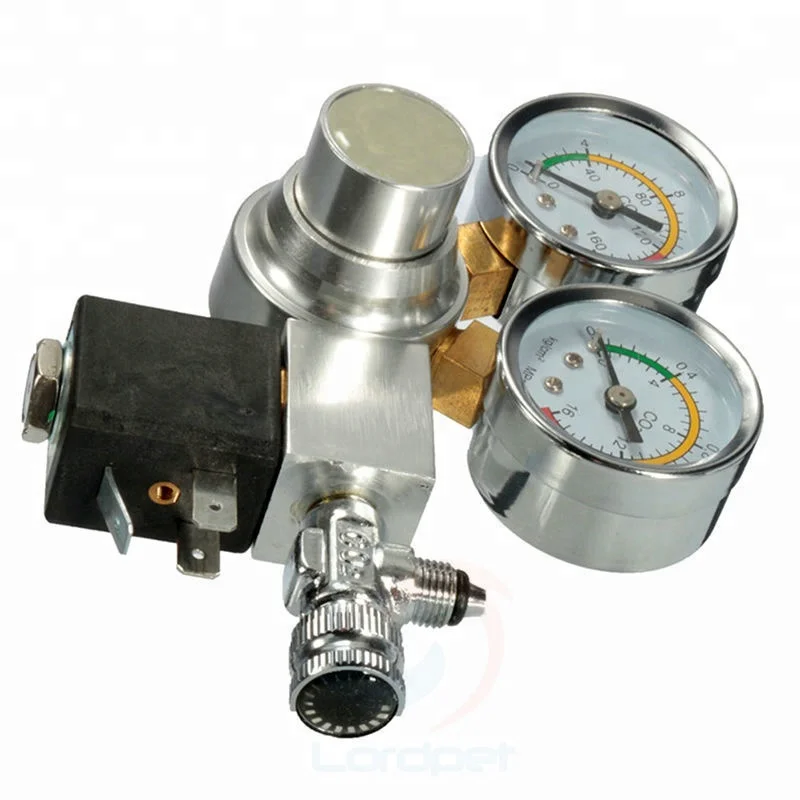 Dual Gauge CO2 System Pressure Regulator w/ Bubble Counter Aquarium Tank Planted High Quality