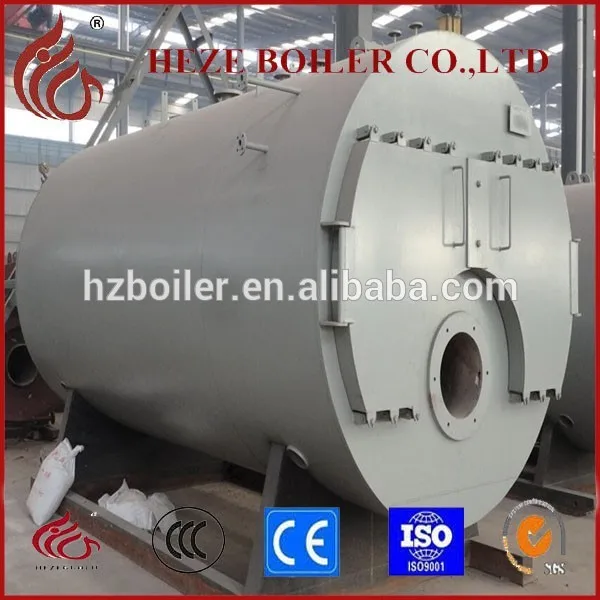 От 0.5 до 20 ton wns полностью автоматический нефти или газа уволен парового котла цены