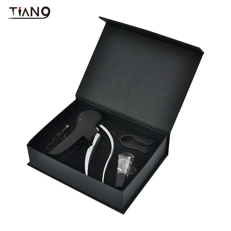 
Wholesale Amazon Copper Rabbit Wine Corkscrew Bottle Opener Set Wine Opener Set Rabbit Bronze Corkscrew Gift Set 