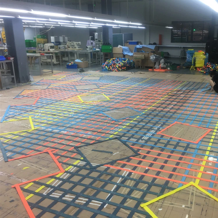 High Quality Profesional Heavy Duty Cargo Nets Airplane Cargo Net Aircraft Helicopter Cargo Net