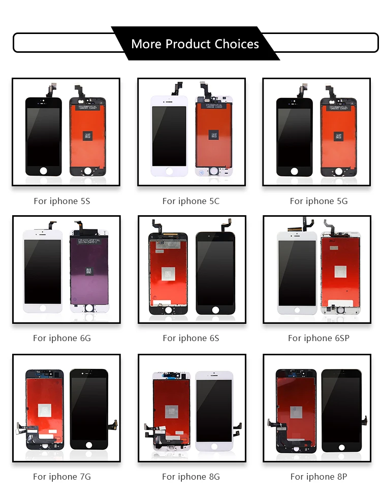 High quality mobile phone lcd screen for iPhone8G lcd display replacement