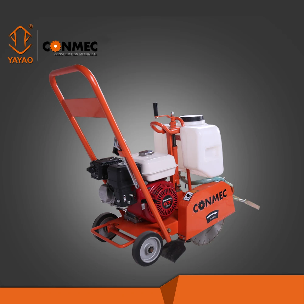 
CONMEC small asphalt pavement cutter CC120 concrete cutting machine with CE 