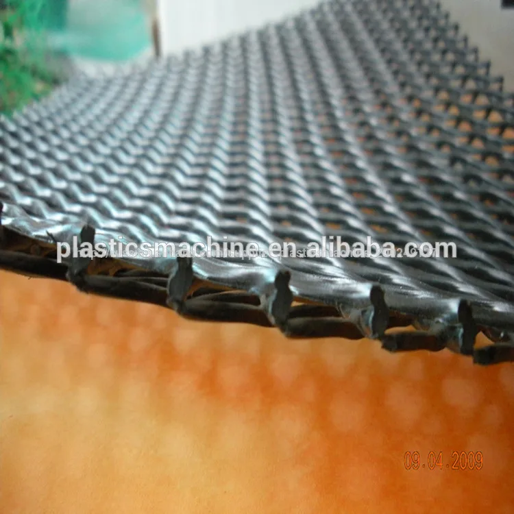 пластиковые дренажной сети машины ламинированные с не- плетеная ткань 2m или 4м шириной, 2 слоя или 3 слоя