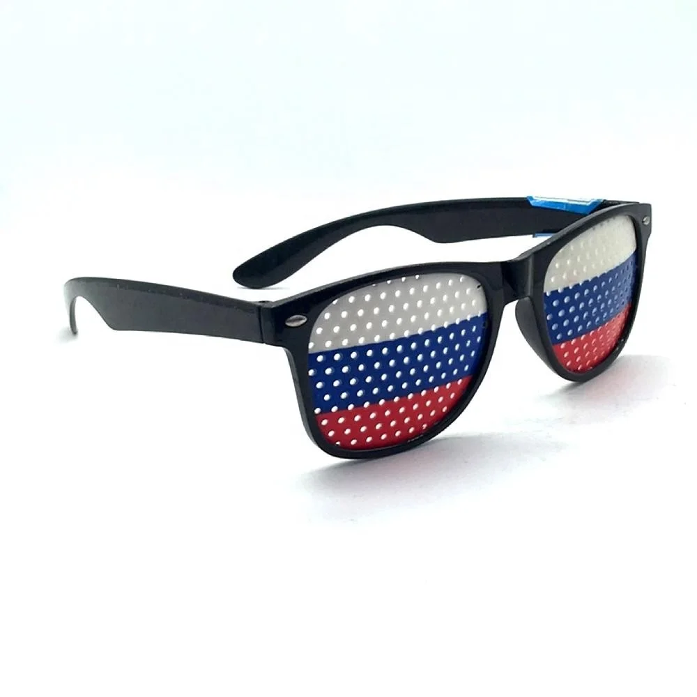 
Russian football fans glasses russia fan flag glasses , russian new year national day decoration glasses 