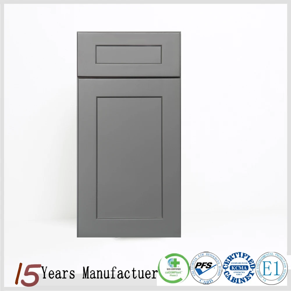 American Flat Pack Shaker Ready Made Solid Wood Bathroom Vanity Cabinet 36 Inch