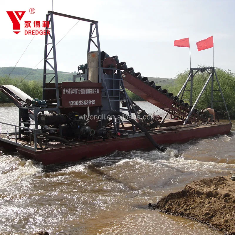 YLM brand iron sand dredger