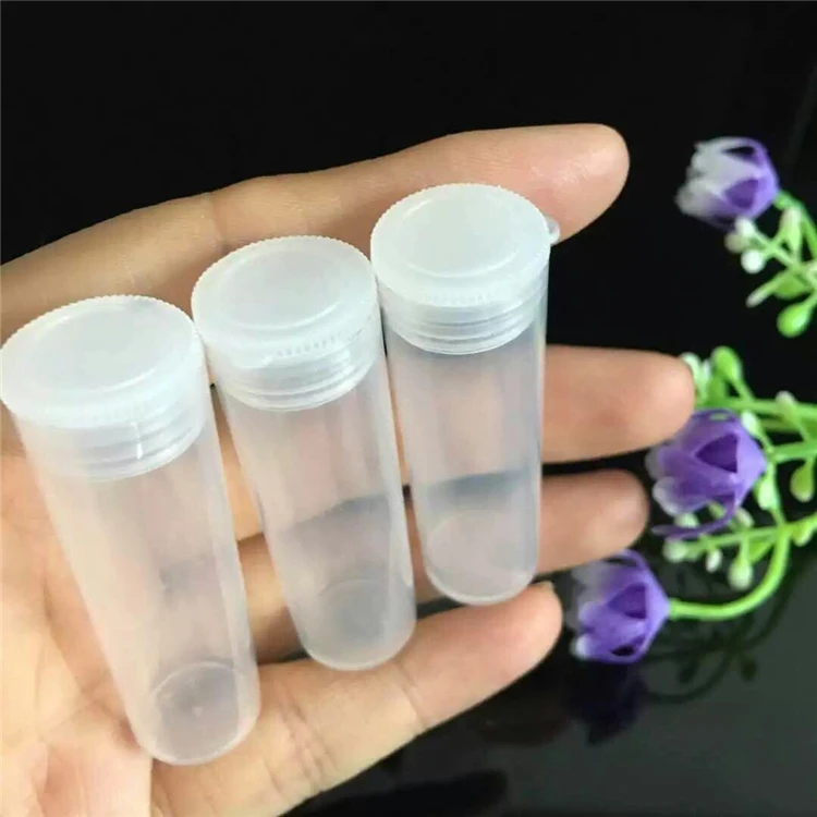 PP  Plastic Transparent Pipe  Powder transparent tube  Made in China 8g 10g medicine management