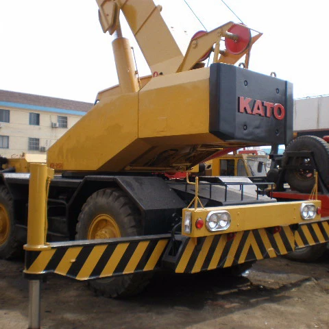 HIGH QUALITY GOOD CONDITION USED KATO KR25H-3L ROUGH TERRAIN CRANE FOR SALE WITH LOW PRICE