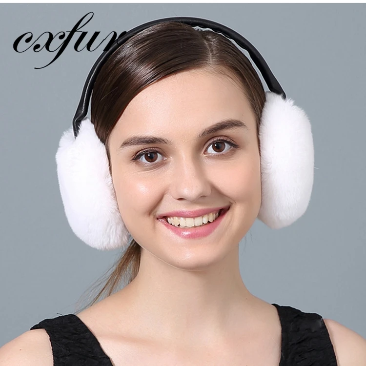 CX-A-56A Рекс Наушники Зима Оптовая моды с натуральным кроличьим мехом детские наушники