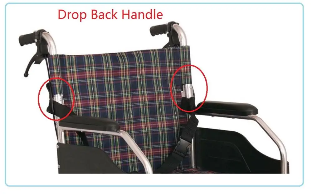 hot sales aluminum economic folding medical equipment rehabilitation therapy supplies manual wheelchair