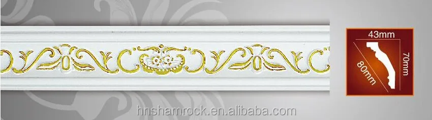 PU ceiling molding for interior ceiling decoration