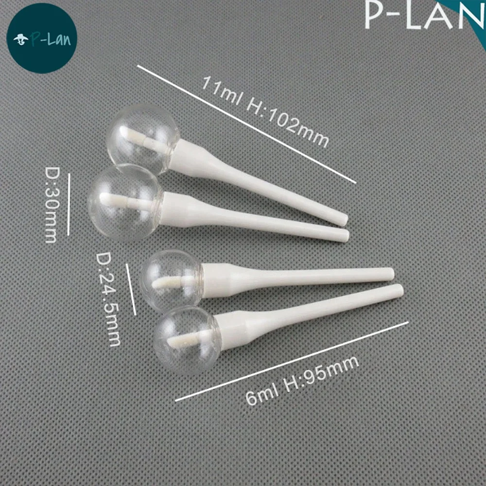 P-lan Pack Lollipop Shape 6ML 11ML Lip Gloss Tube Wholesale Bulb Style Lipgloss Bottle