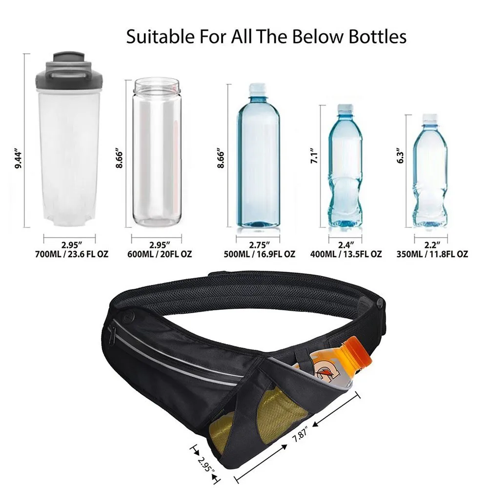 Бесплатный образец, китайский производитель, высокое качество, гидратационная бутылка, водонепроницаемый ремень для бега