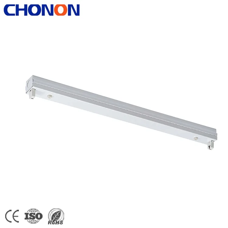 Steel Housing Batten Fitting Fixture For T5 Fluorescent Lamp Or LED Tube
