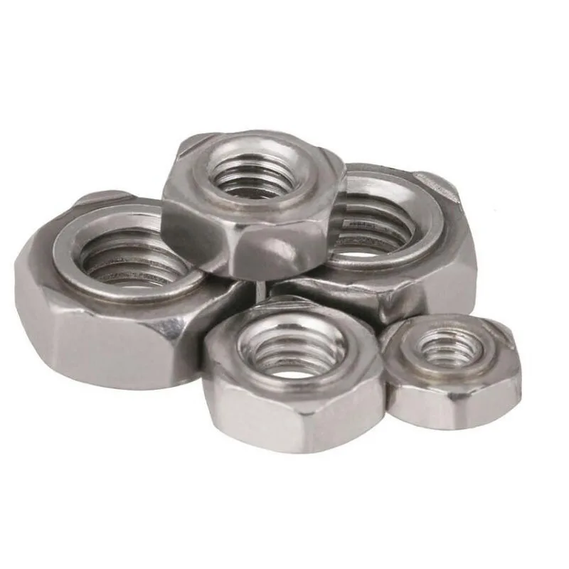 Free Sample  Stainless Steel DIN929 Hex Head Weld Nut A4-70