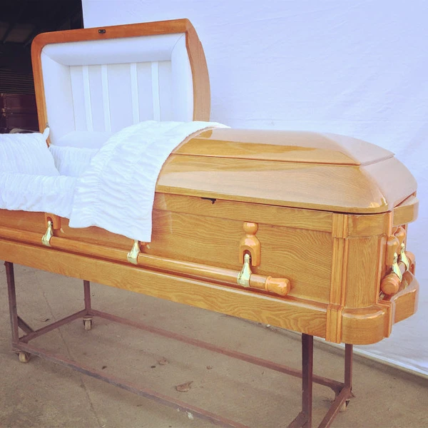 TD-A29 Oak solid wood caskets funeral