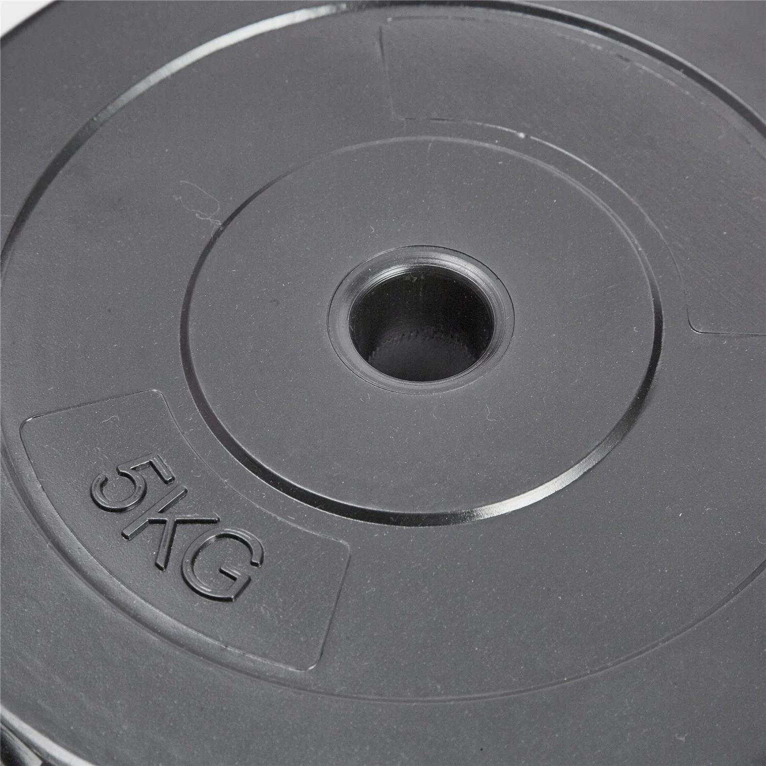 Gym Training Weight Plate Plastic Rubber Coated Eco-friendly Fitness Barbell Rubber Plate