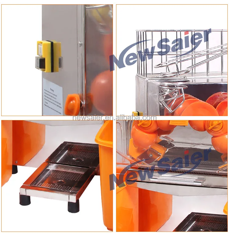 Professional automatic orange juicer guangzhou