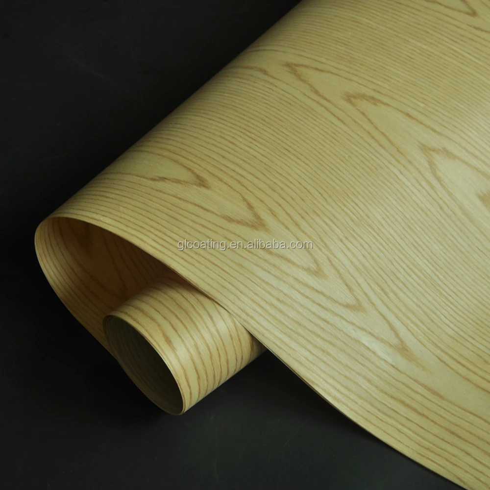 
2018 New Product Ash Reconstitued Wood Veneer for Wardrobe Shutters 