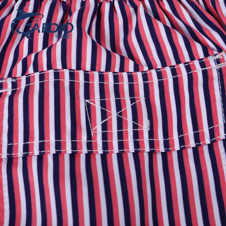 wholesale customize latex free swimsuits washed swim shorts for men short swim trunks