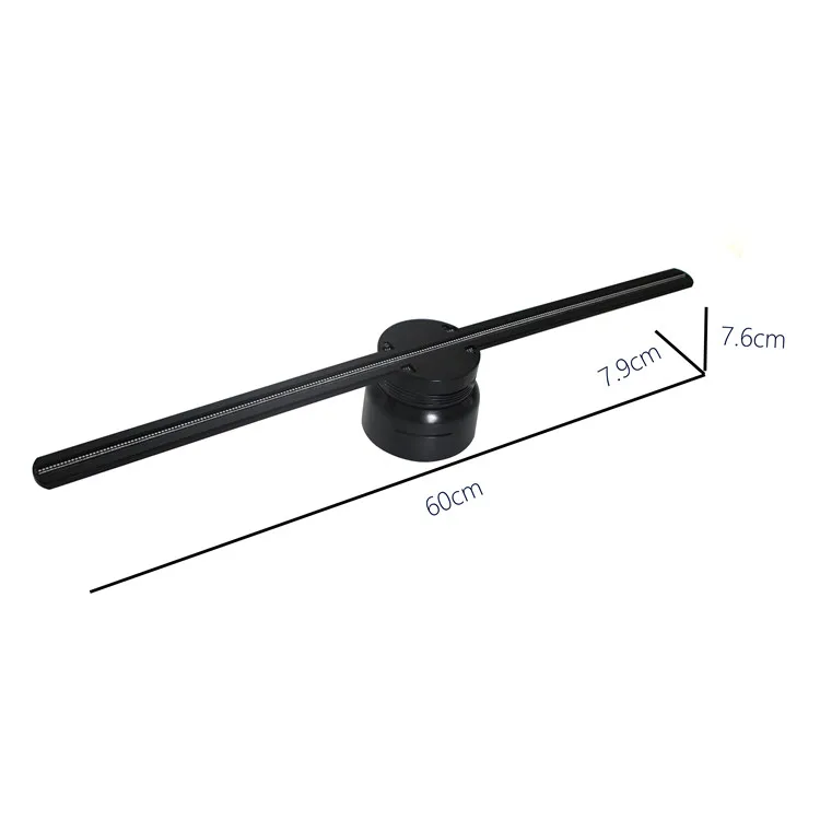 
2019 New Technology Wifi App 60cm Advertising 3d Hologram Fan 