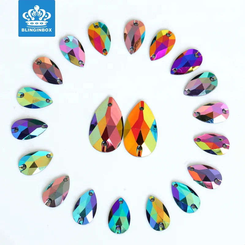 hot sale black flatback cosmic resin sew on shiny gems for garment accessory