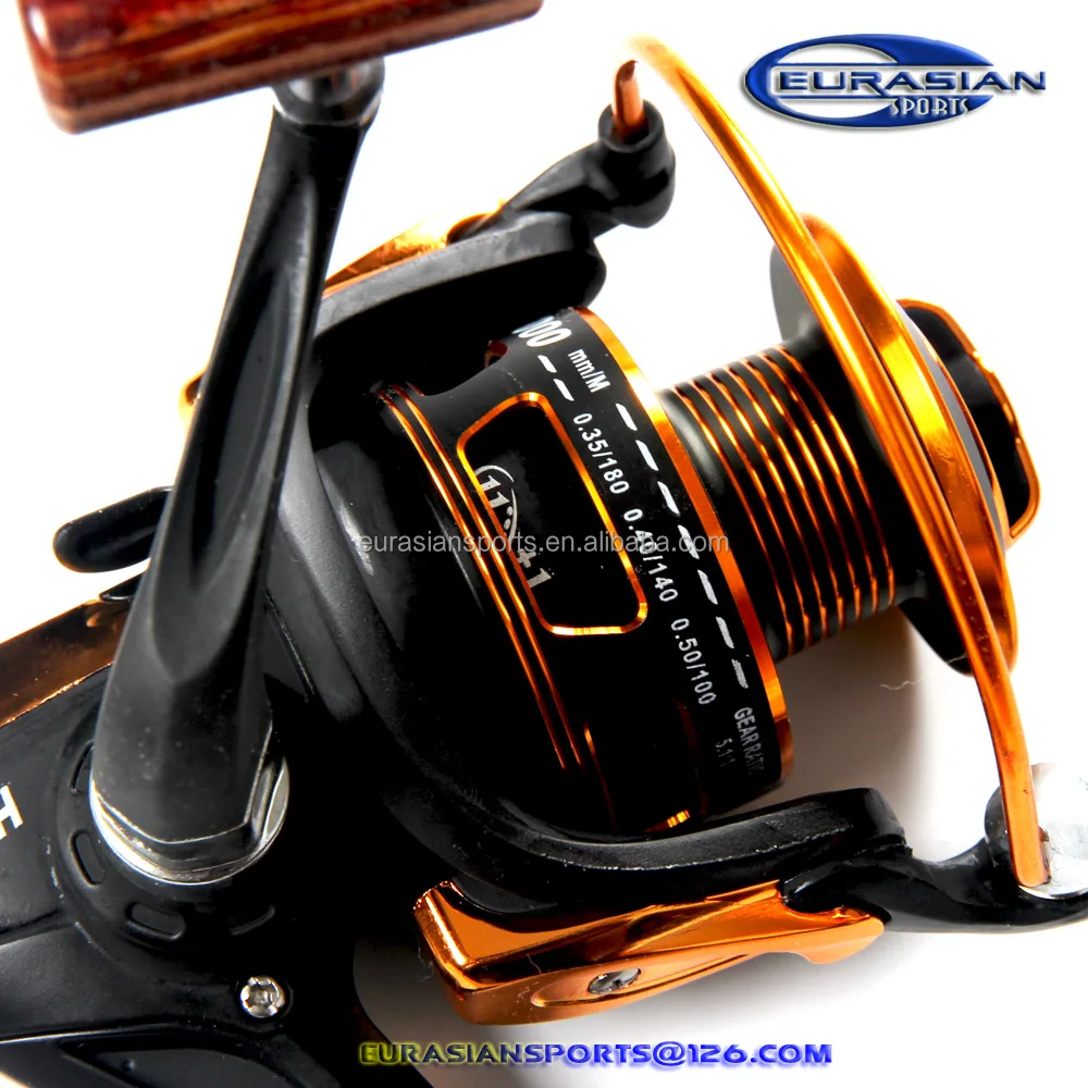 HD5000 wholesale instant anti-reveerse roller bearing spinning fishing reel