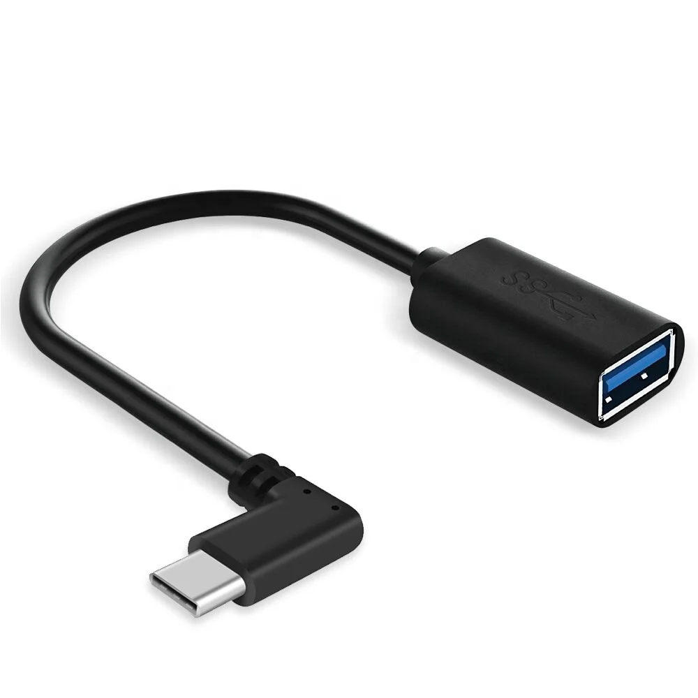 90 градусов L формы USB-C OTG кабина данных l e 6 дюймов 8 дюймов USB-C кабе l Fema l e 5 Гбит/с 3,0 USB ODM завод