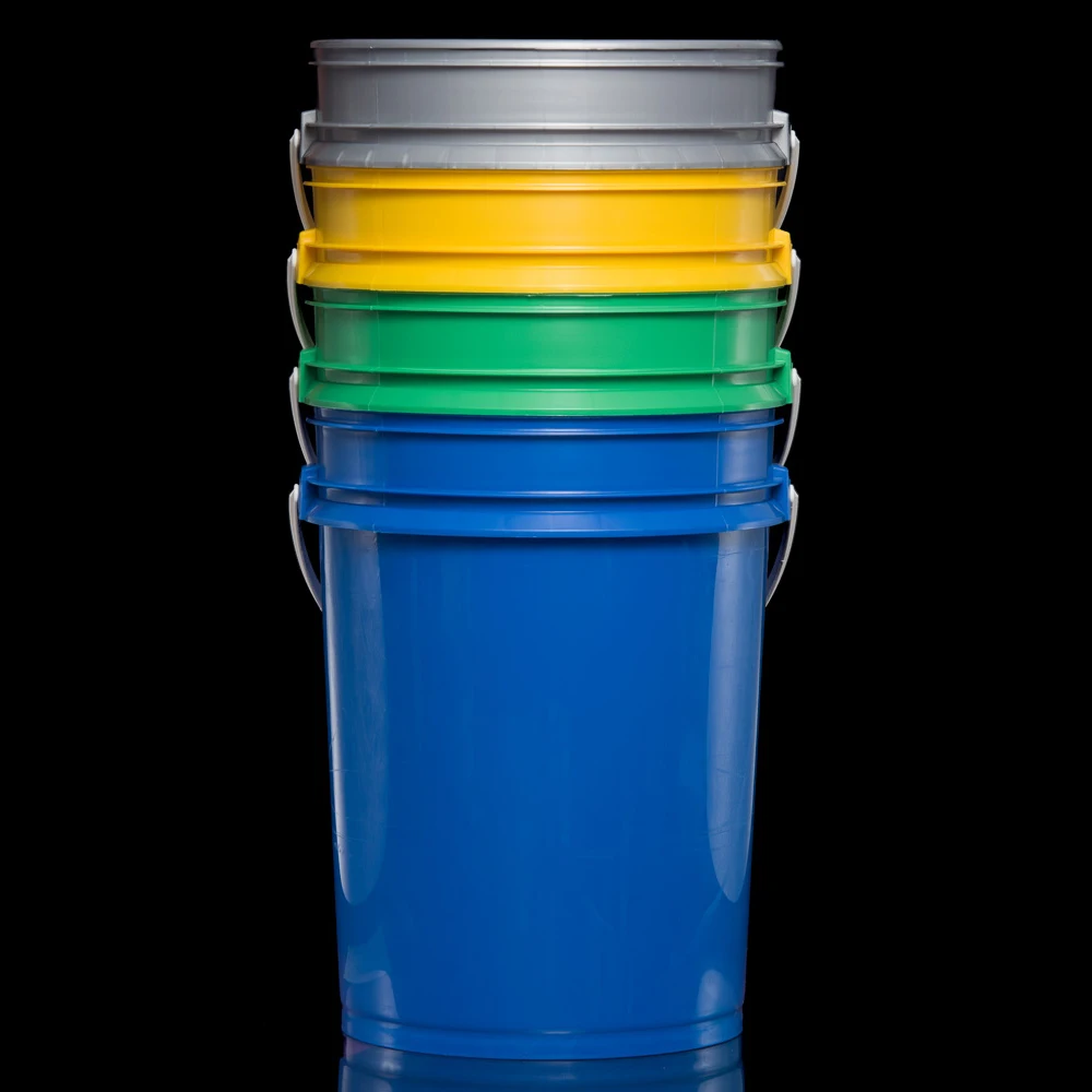 20 to 23l polypropylene plastic bucket with lid