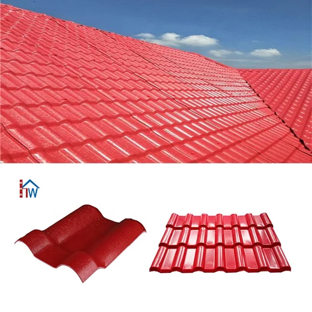 
Asian color lasting roof style synthetic resin tiles in the Philippines 