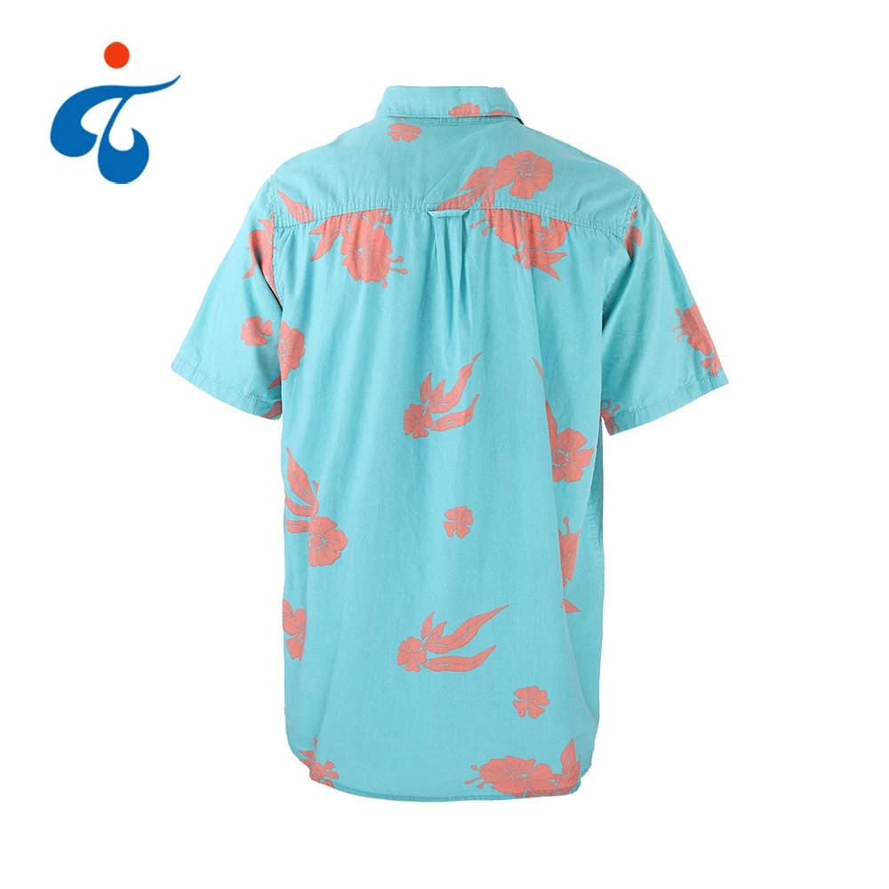 Hot summer Turkey Indian wholesale mens wear short sleeve shirt man beach