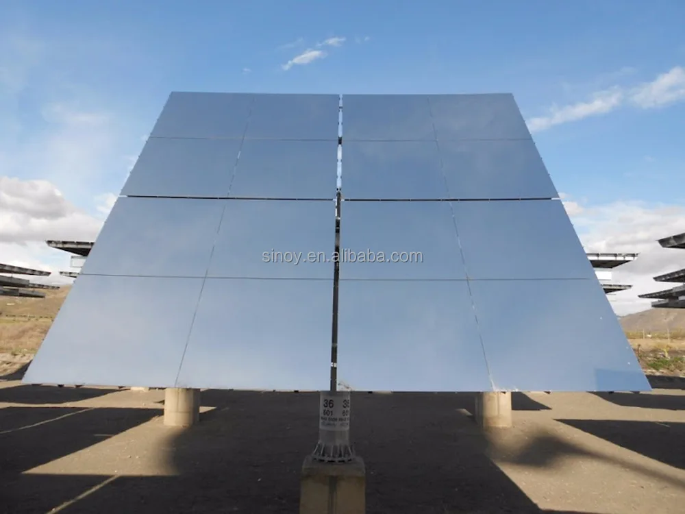 China Solar Reflective Mirror Supplier produce high reflectivity CSP Solar Mirror Sheet, 1.1mm, 3.2mm or 4mm available