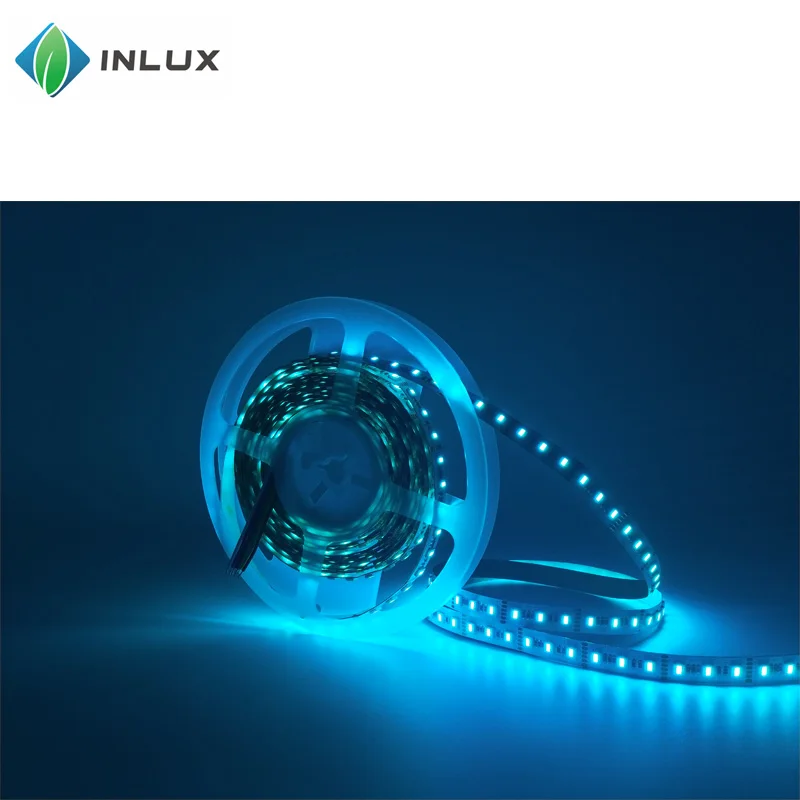 wifi colorful ir high brightness 3v camping kit double color korea 5050 warm ws2818b transparent amber  led strip light