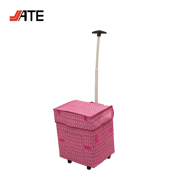 
Super Shopping Market Trolley Bag Wheels Collapsible Trolley Bags Shopping 