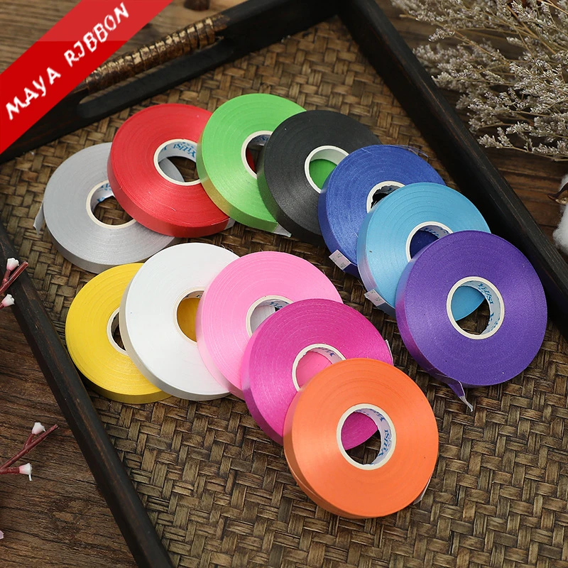 5mm*50M DIY PP Material Colorful Balloon Curling Ribbon for Wedding Decoration