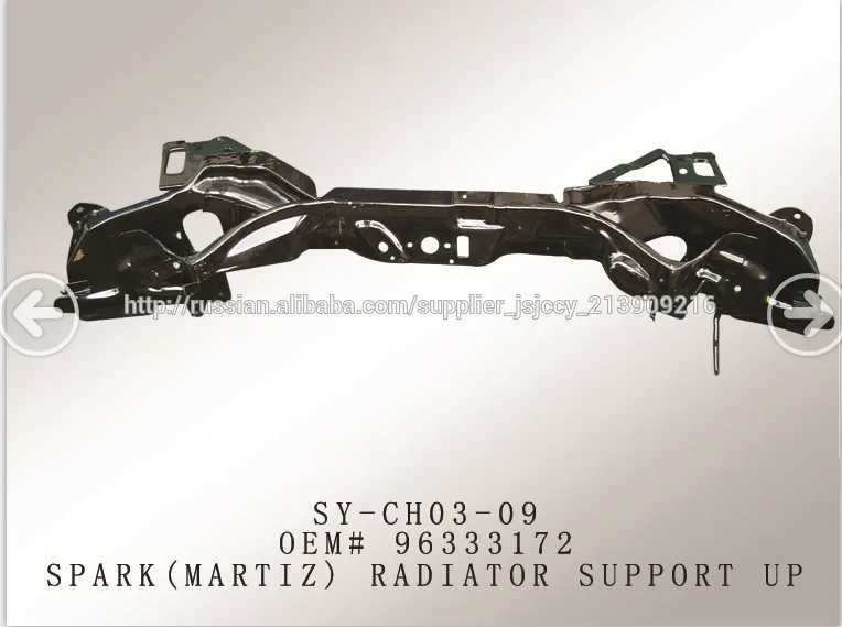 кузовные автодетали рамка радиатора шефролет спарк (матиз )