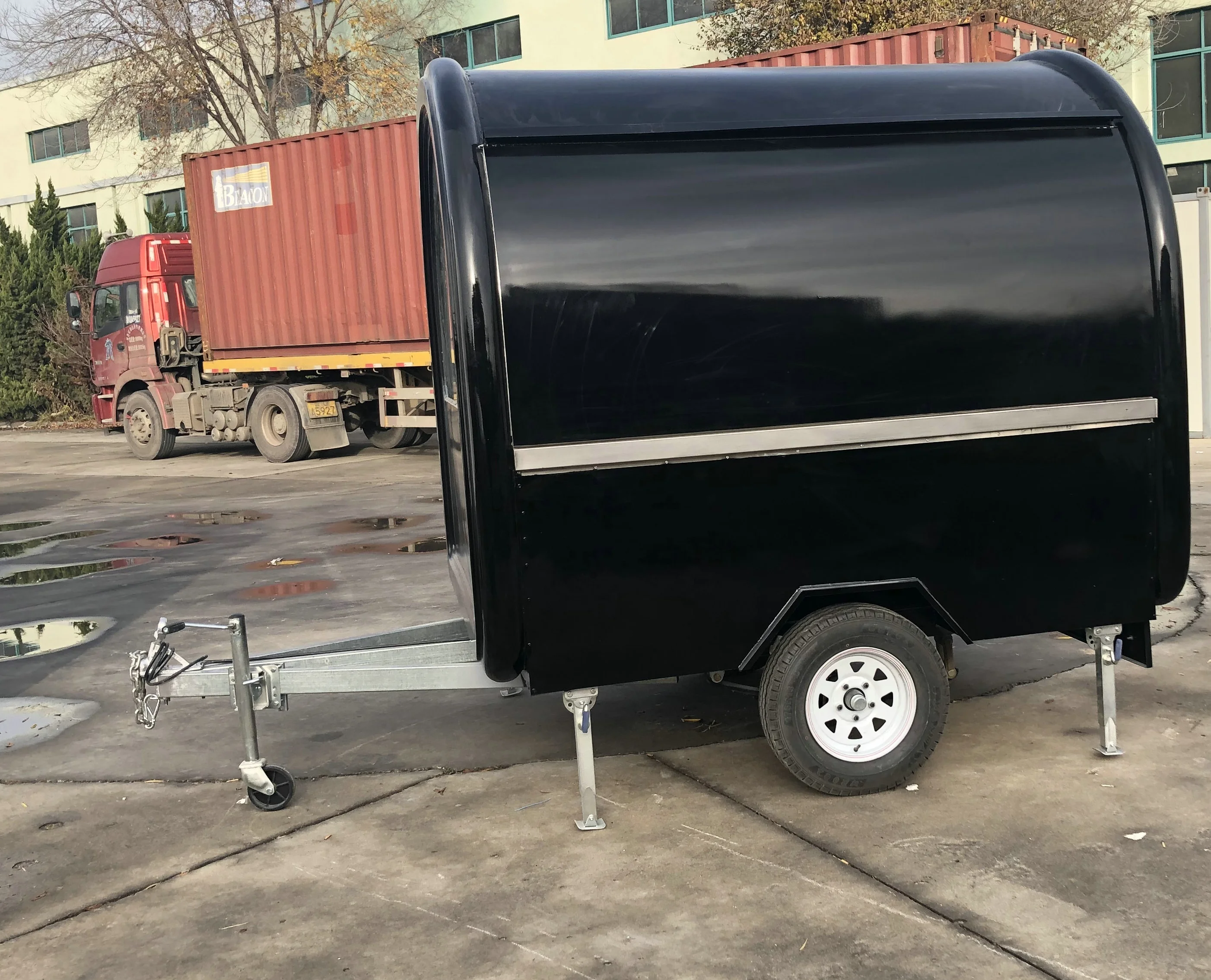 
China Street Mobile Popcorn Trailer Cart for sale 