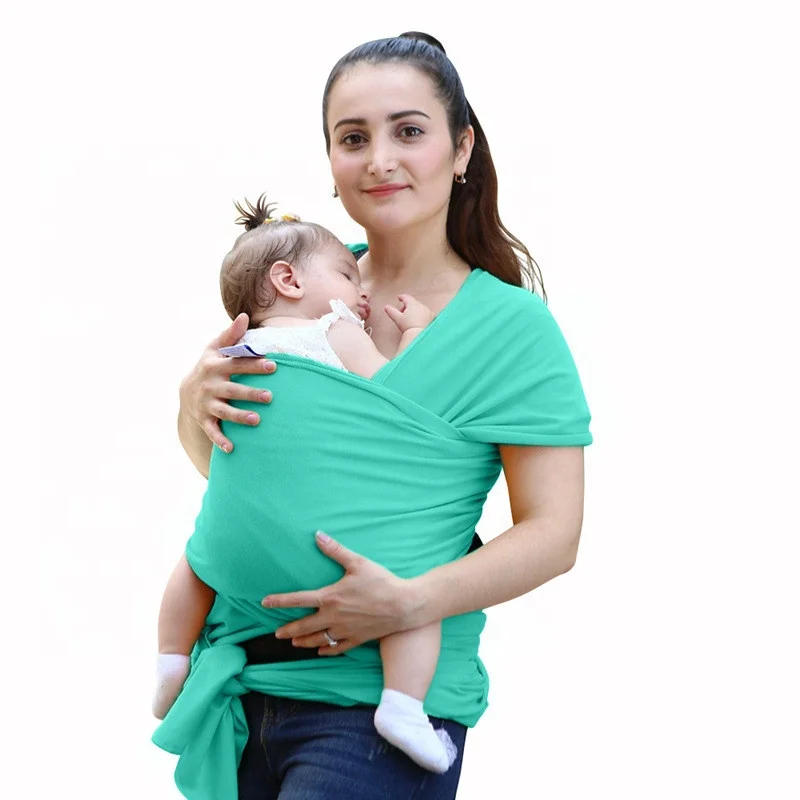 Professional ergonomic lightweight adjustable breathable baby sling wrap carrier