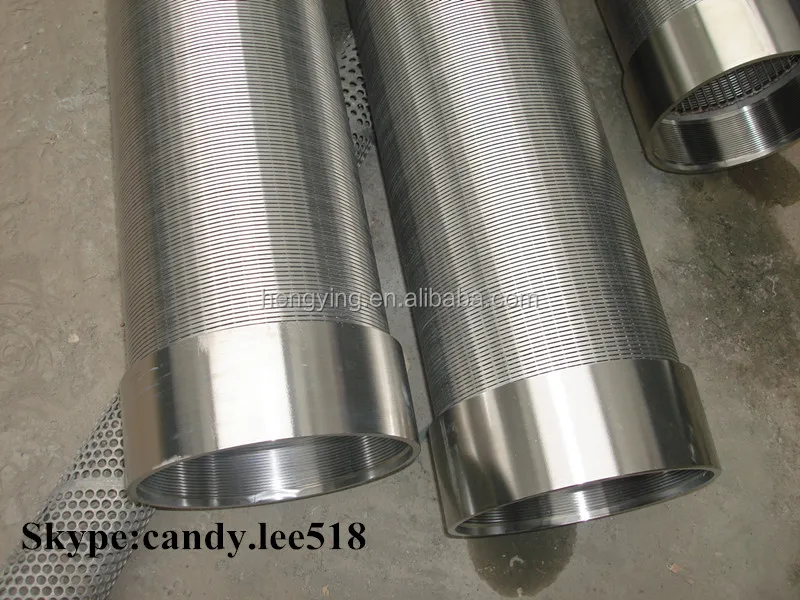 2023 Hot Sale water well screen,johnson screen,wire wrapped screen pipe