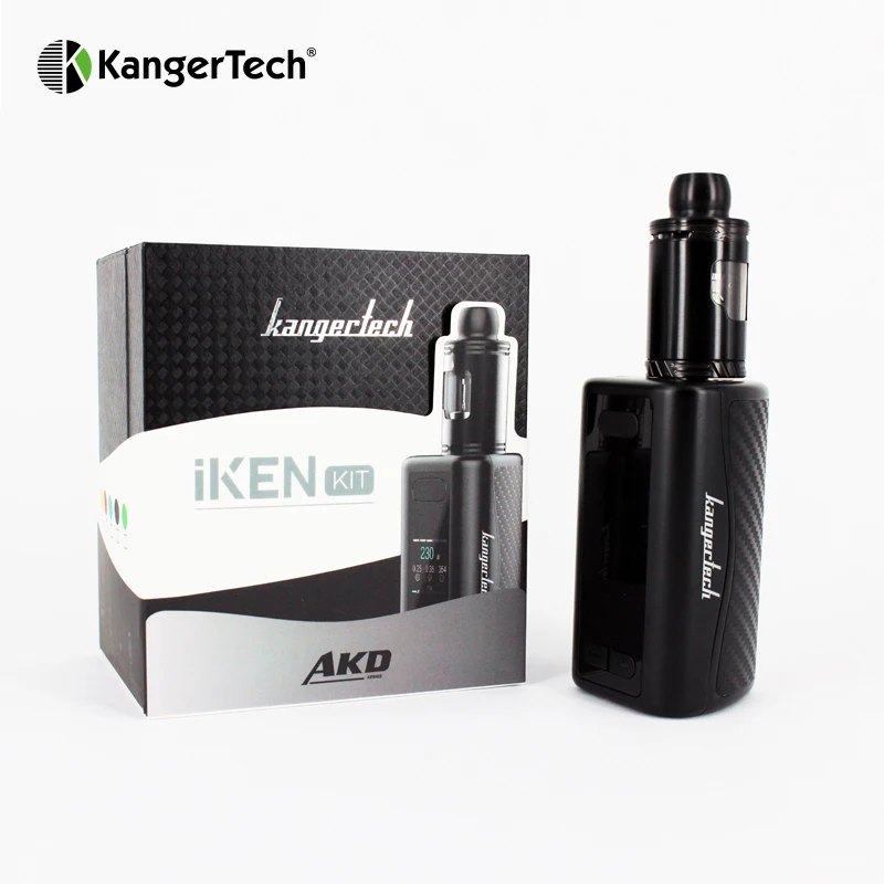 
2018 hot selling Leak-Proof Design 4mL Electronic Cigarette 5100mAh 230W KangerTech IKEN KIT vape kit 