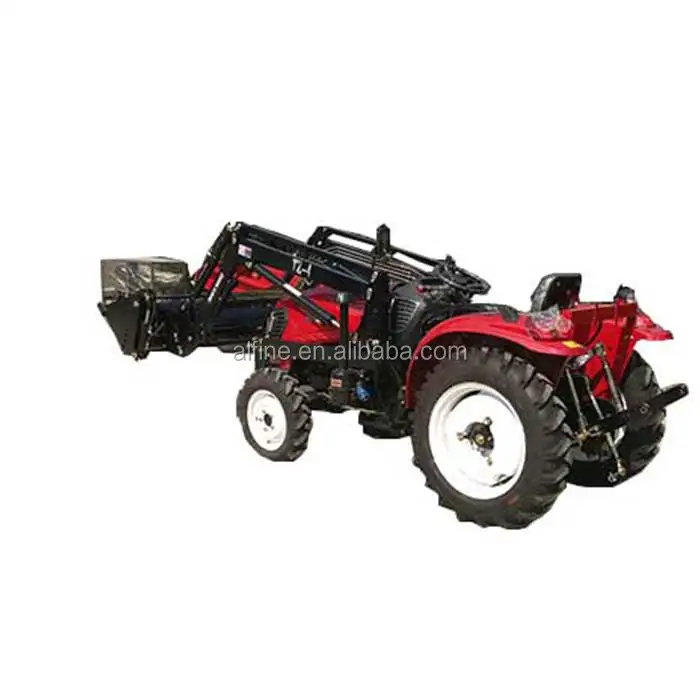 Factory directly sale good quality 25hp 4wd mini tractors with front end loader