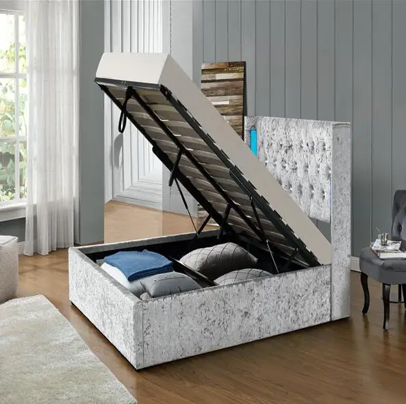 
cheap and fine ottoman storage bed 