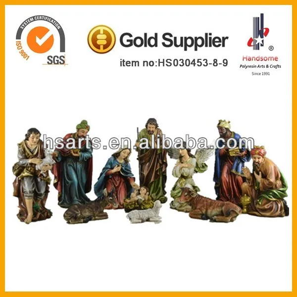 New product nativity sets Resin nativity set catholic religious statues polyresinreligious nativity set souvenir gifts